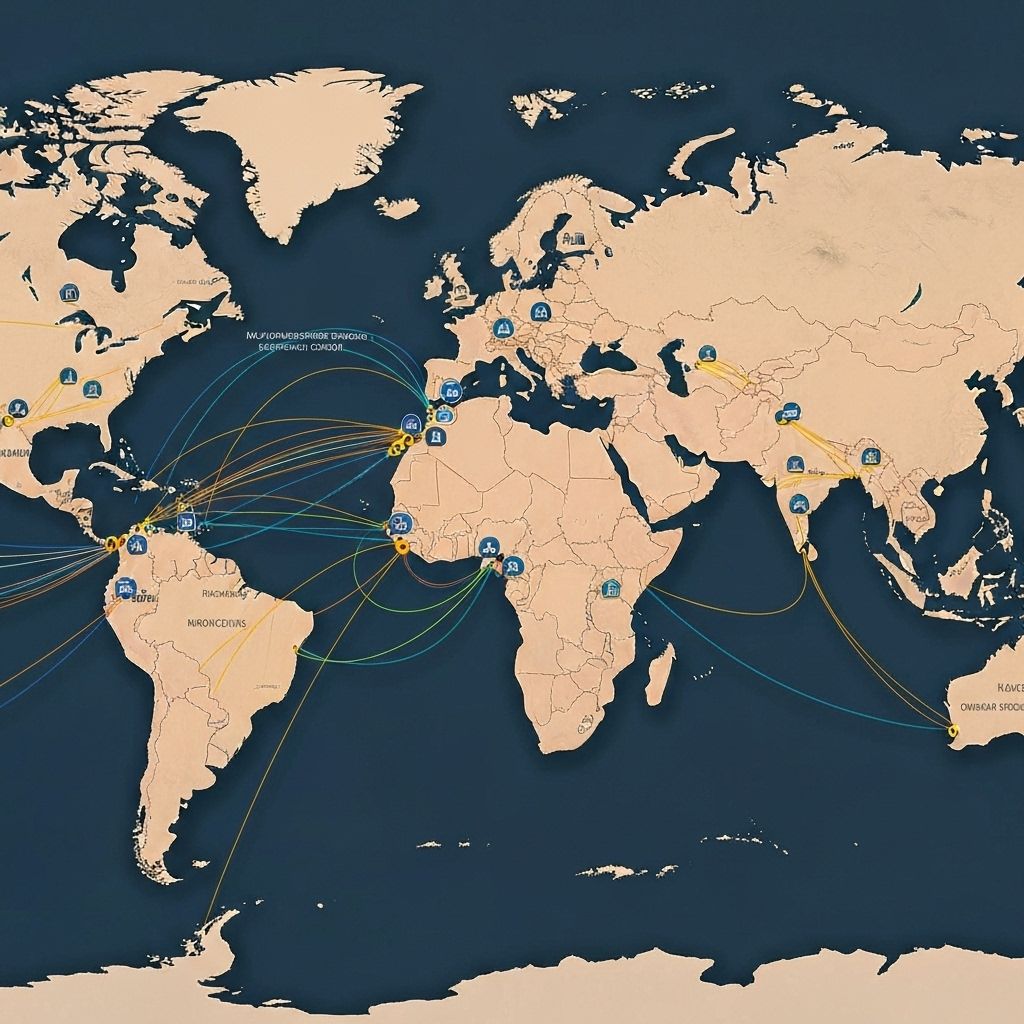 Global supply chain network